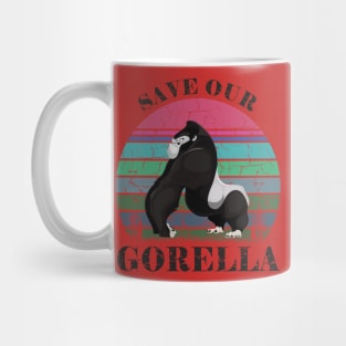 save our gorella Mug